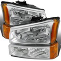 Spec-D Tuning 03-07 Chevrolet Silverado Headlights And Parking Lights, 2LBLH-SIV03-RS 2LBLH-SIV03-RS